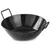 HENDI Mini paellera alta hendi in latta smaltata nera cm 24x7 - Nero - Latta Smaltata