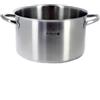 DE BUYER Casseruola alta induzione 2 manici prim'appety de buyer in acciaio inox cm 28 - Acciaio - Acciaio Inox