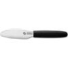 SAP Coltello spatola brunch sanelli ambrogio in acciaio inox con manico in nylon cm 10 - Acciaio,nero - Acciaio Inox,nylon