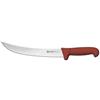 SAP Coltello bbq scimitarra stretta sanelli ambrogio in acciaio con manico in pp marrone cm 26 - Acciaio Inox All'azoto Nitro-b,sebs - Acciaio Semilucido,marrone