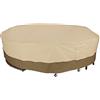 Classic Accessories Veranda 128 Diameter Round Sectional Sofa/General Purpose Patio Furniture Cover
