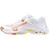 Mizuno Scarpe indoor da donna Mizuno Wave Lightning Z8 W White/Calypso Coral/Pale Banan EUR 38