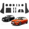 ESSE2EMME Tappetino Auto Antiscivolo In Moquette Per Opel Corsa F 2019 - Made In Italy, Protezione Pedana Lato Guida