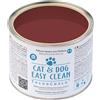 TecnoChalk® Pittura Opaca Antimacchia CAT & DOG EASY CLEAN® - Rende Lavabili Pareti e Superfici Porose - Crea una Barriera Antisporco - Per Casa e Giardino, a Prova di Pets! Rosso Ossido (500 ml)