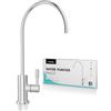 Poveta Rubinetto per Acqua Potabile, Rubinetto Lavello Cucina, Miscelatore Cucina in Acciaio Inossidabile per Osmosi Inversa o Sistema di Filtraggio dell'acqua, Senza Piombo, Cromo