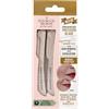 Hollywood Browzer Rasoio per Dermaplaning Viso Donna, Lamette di Precisione Microfine in Acciaio Inox, Rimozione Migliorata Peli del Viso, Ecologico e Sicuro, Lascia la Pelle Liscia (Doppio)