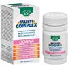 ESI Multicomplex - Donna Integratore di Vitamine e Minerali, 30 Compresse