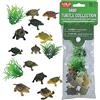 Wild Republic Polybag Mini Tartaruga, Animali Di Plastica Tartaruga, Dodici Specie Di Animali Della Tartaruga, Regalo Per Bambini, Ideale Per Giochi Interattivi
