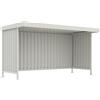 WSM Tettoia per materiali Lipsia, kit completo trilaterale WSM