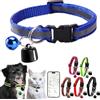 Starnearby Localizzatore GPS per Animali Domestici, Anti-Smarrimento, Collare GPS per Cani e Gatti, Senza Abbonamento, GPS Tracker per Animali Compatibile con iOS e Android (Blu)