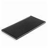 Lacor - 62627-100% Non-Slip Thermoplastic Rubber Bar Mat, Avoid Cocktail or Drinks, BPA Free, Measurements 30 x 15 x 1.8 cm, Black