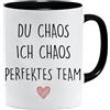 Jungle Mug | regali per le donne | du caos ich caos perfetto squadra tazza per la migliore amica sorella o collega