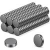 Wukong 120 pezzi Magnete Potente, 18×5mm Calamite Lavagna Magnetica, Calamite Frigorifero Calamite Lavagna per Ufficio, Bacheca e Scuola