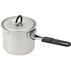 Generico Vaso Per Latte In Campeggio - Pentola Da Campeggio Pieghevole | Stockpot In Lega Di Alluminio Da 700 Ml Con Manico | Strumento Di Cottura Di Design Leggero Per Escursioni, Campeggio, Picnic, Barbecue,