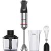 Solac - Frullatore a immersione Pro Chef 1501 | 1500W |4 lame in acciaio inox | Asta in acciaio inox | Turbo | Trita ghiaccio | Ergonomico | Anti-schizzi | Smontabile | Accessori inclusi