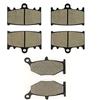 SOMMET Pastiglie freno Anteriori + Posteriore per Suzuki GSR 600 2006-2010 / GSXR 400 2006-2008