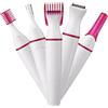 Lerkely Rasoio elettrico da donna, 2 in 1 Ladyshaver, epilatore elettrico da donna per sopracciglia, barba, braccia, gambe, ascelle, linea bikini e altro ancora