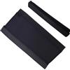 Icyowls 2 Pezzi Protezione Catena Bici Bike Kette Schutz Kettenstrebenschutz Neopre Nero per Telai Fino a 10 cm, Lavabile e Facile da installare