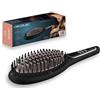 Cecotec Spazzola lisciante da viaggio InstantCare 400 Travel Brush, Rivestimento in ceramica, Temperatura massima 190º, Liscia senza togliere volume, Cavo 360º, Indicatori LED