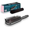 Cecotec Spazzola lisciante da viaggio InstantCare 400 Travel Brush, Rivestimento in ceramica, Temperatura massima 190º, Liscia senza togliere volume, Cavo 360º, Indicatori LED