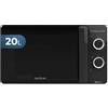 Cecotec Forno a Microonde ProClean 3030 da 20 Litri, 700 W, Rivestimento Ready2Clean, 6 livelli di funzionamento, Timer 30 min, Modalità scongelamento, Colore nero