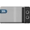 Cecotec Forno a Microonde ProClean 3040 da 20 Litri, 700 Watt di potenza, rivestimento Ready2Clean, 6 livelli di funzionamento, timer da 30 minuti, modalità scongelamento, colore nero
