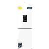 Cecotec Frigorifero Combinato Bolero CoolMarket Combinato 250WD White Glass D. 180cmx55cmx250L, Inverter Plus, Total No Frost, Acqua, ClasseD, Multi Air Flow, Fast Cooling, Humidity Box, allarmi porta