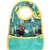 Close Pop-in 6plus Months Old Baby Dribble Bavaglino unisex impermeabile resistente alle macchie, basta pulire con un panno stampato Bear