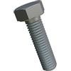 Keple M20x80 Hex Bulloni a testa esagonale, viti a testa cilindrica adatte per lavori di costruzione in metallo, macchine automobilistiche, Acciaio zincato Classe 8.8 DIN933 20mm x 80mm (2 pezzi)