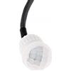 HUBER MOTION - Rilevatore di movimento a 180° a incasso, sottotraccia, ad efficienza energetica. Colore: bianco., Rosso