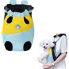 xiruiubao Zaino per Cani, Borsa Trasportino Cane, Zaino Trasportino Cane Gatti Regolabile e Traspirante, Marsupio per Animali Domestici Piccoli/Medi, Borsa Porta Cani per Viaggio, Campeggio, Passeggiata