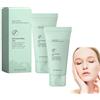 Generico Gel esfoliante illuminante per il viso, detergente esfoliante idratante per il viso, detergente detergente per punti neri, rimozione dei pori dilatati dalla pelle morta (2Pcs)
