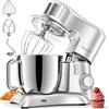 Facelle Impastatrice Planetaria, 1300W, 6,5 Litri Ciotola in Acciaio Inox, 10 Velocità, Pulse, Robot Da Cucina Multifunzione, Pane, Pizza e Dolci