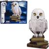 4D Build, Kit di Modellismo da Costruire Adulti, a Tema Harry Potter, Puzzle 3D Edvige da 118 pezzi, Modellini da Costruire, 12+ Anni