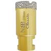 NBB Punta a tazza diamantata con M14, tipo Classico d'Oro,punta diamantata per foratura a secco o ad umido su ceramica,piastrelle,granito,marmo,veloce,durevole, per smerigliatrice angolare (1, 30mm)
