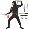Morph Costume Ninja Bambino - Vestito Carnevale per Bambini e Bambine, Abito Ninja per Feste, Halloween e Compleanni, S