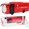 Qunkun Macchina per bolle di sapone per bambini, macchina per bolle di sapone, per bambini, bolla di sapone, completamente automatica, asta elettrica a 6 fori, macchina per bolle di sapone, per bambini