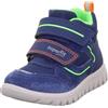 Superfit Sport7 Mini Sneaker da Ragazzo Leggermente Foderate, Gore-Tex Blu/Verde Chiaro, 8030, 35 EU