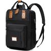 Kasgo Zaino Donna e Uomo Porta PC 15.6 Pollici - Grande da Viaggio Impermeabile per Scuola Superiore e Università - Antifurto Casual per Lavoro con Porta USB di Ricarica, Rosso