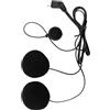 Generico Microfono Interfono per Casco, Di Comunicazione per Moto con Cuffie, Audio Impermeabile 10 Pin per Chiamate Nitide - Adatto a Uomini, Donne e Adolescenti