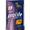 Prolife Sterilised Sensitive Mini Adult Monoproteico Anatra e Riso - 7 kg - Crocchette Monoproteiche Cane - 1° ORDINE? scegli lo sconto BZR5 / BZR20 + 200 punti fedeltà