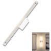 REV Lampada da parete a LED per interni, filamento - 50 cm, 4 W, 350 lm, 3000 K, dimmerabile, lampada da parete con interruttore, lampada da comodino, da parete, IP20, bianco