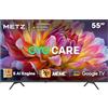 METZ TV 55" 4K UHD 55MUF7000Z Smart Google TV, HDR10, MEMC, Audio Dolby, Telecomando Bluetooth, Riduzione Luce Blu, Sintonizzatore DVB-T2/C/S2
