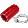 VekAuto Tappo Rinforzato Per Liquido Refrigerante In Silicone Rosso 1 Pz | 14mm Diametro, 37mm Lunghezza, 4mm Spessore. Antiperdita, Resistente Calore. Adatto Raffreddamento, Acqua, Aria. Universale.