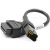 Goliton Cavo diagnostico OBD2 OBDII da 4 pin a 16 pin, compatibile con moto Ducati