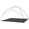 qeedo Quick Ash 2 Telo Pavimento per Tenda - Protezione da umidità + Danni