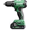 HiKOKI Akku-Bohrschrauber DS18DA (18V, Li-Ion, 50 Nm, 20-stufige Drehmomenteinstellung, LED, im Transportkoffer, inkl. 2x 2.0 Ah Akku und Ladegerät