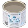 TecnoChalk® Pittura Opaca Antimacchia CAT & DOG EASY CLEAN® - Rende Lavabili Pareti e Superfici Porose - Crea una Barriera Antisporco - Per Casa e Giardino, a Prova di Pets! Tortora (500 ml)