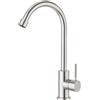Faustina Rubinetto Miscelatore fredda da cucina, rubinetto da cucina solo miscelatorea fredda, rubinetto da cucina, girevole a 360° spazzolato
