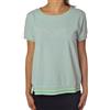 Bresci Patrizia Pepe t-shirt donna in cotone verde chiaro: look fresco primaverile